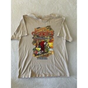 Jimmy buffett And The Coral Reef Band 2014 Tour T Shirt Short Sleeve Size XL